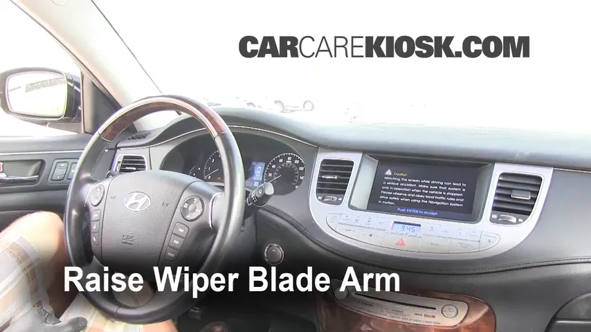 2009 Hyundai Genesis 4.6 4.6L V8 Windshield Wiper Blade (Front)
